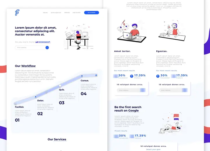 Digital Growth Agency Landing Page