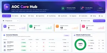 AOC Care Hub + Site Connector
