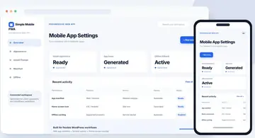 Simple Mobile PWA