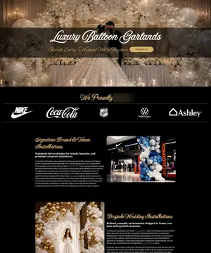 Luxury Balloon Decor