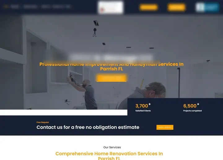 Mend & Manage website