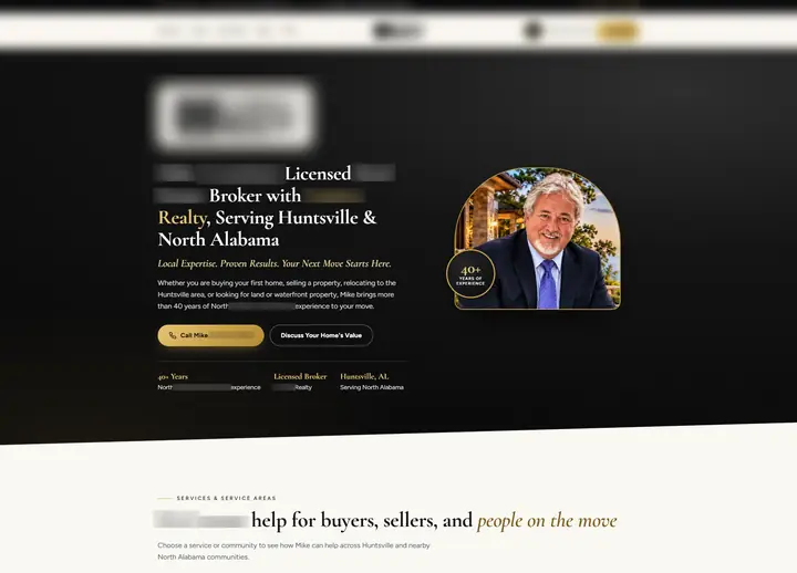 Alabama Real Estate Connect website