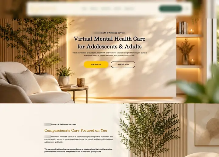 Rophe Health Wellness website