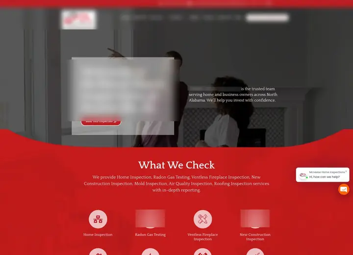 McNeese Home Inspections website